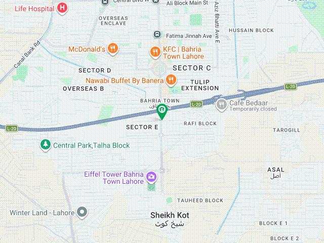 240 Square Feet Shop Ideally Situated In Bahria Town Sector E