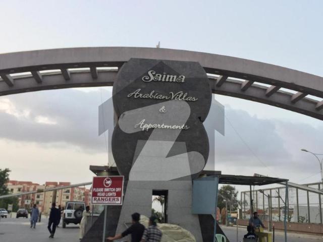 240sq. Yards West Open Park Facing Arabian Villas Block B Saima Arabian Villas