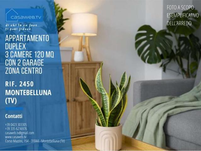 2450 Appartamento 3 camere a Montebelluna TV Rif. 2540