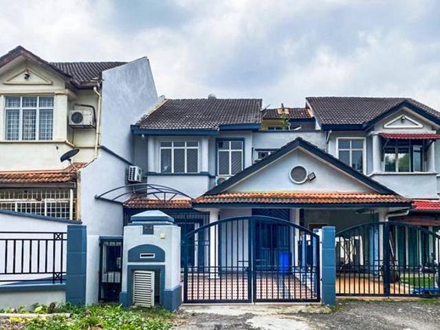 24 x 75 FACING OPEN Double Storey Oncidium Kota Kemuning FOR SALE