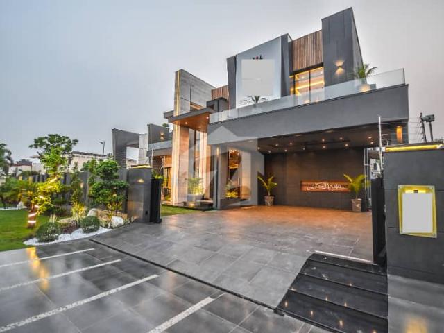 24 Marla Corner Furnished With Pool Cinema Modern Mansion Near Raya For Sale