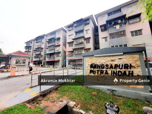 24H Security & 1 Parking | Putra Indah Apartment, Seri Kembangan, Selangor