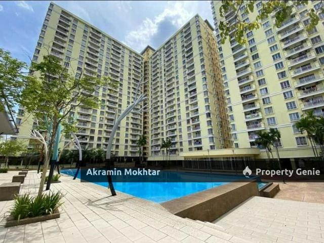 24H SECURITY, CORNER UNIT & 1 PARKING | Platinum Lake Condo PV12 Setapak Renovated