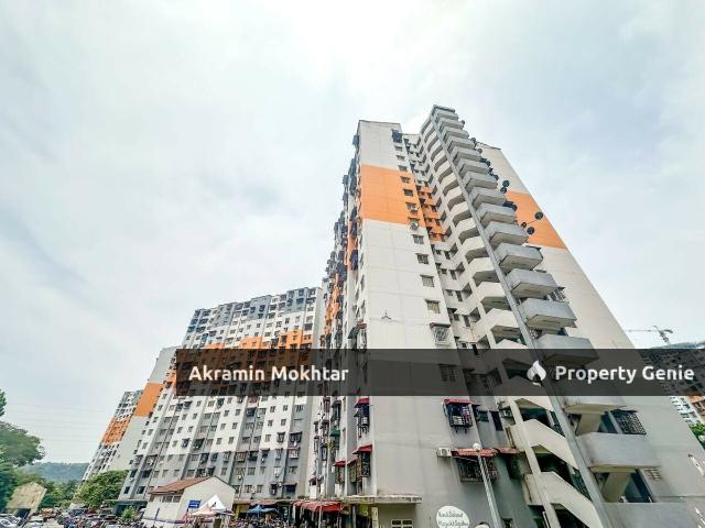 24H Security & Open Parking | Apartment Sri Penara, Bandar Permaisuri Cheras
