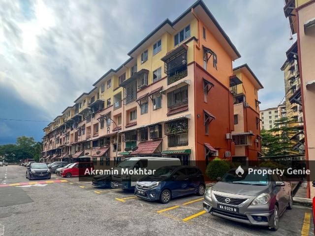 24H Security & Nearby LRT | Dahlia Apartment, Pandan Indah, Ampang