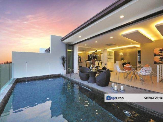 24x85 3 Storey Superlink House, Poolvillas, Reflexion Puchong, Taman Nusaputra Puchong, Near Cyberjaya