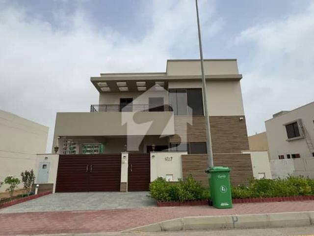 250 Square Yard Ready To Move Villa In Precinct 1 0.5 Km From Main Entrance. A One Construction Standard 5Bed Drawing Dining Lounge