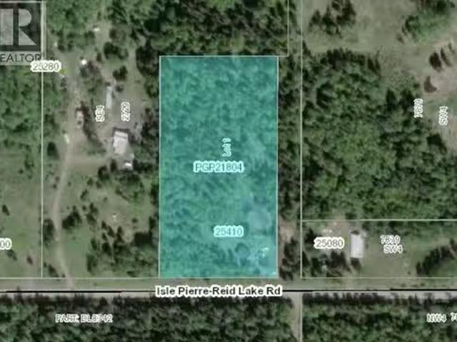 25140 Isle Pierre Reid Lake Road, Prince George, BC, V2K 5N9.