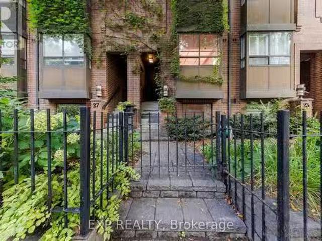 25 Dundonald Street, Toronto, ON, M4Y 1K3 townhouse for sale.