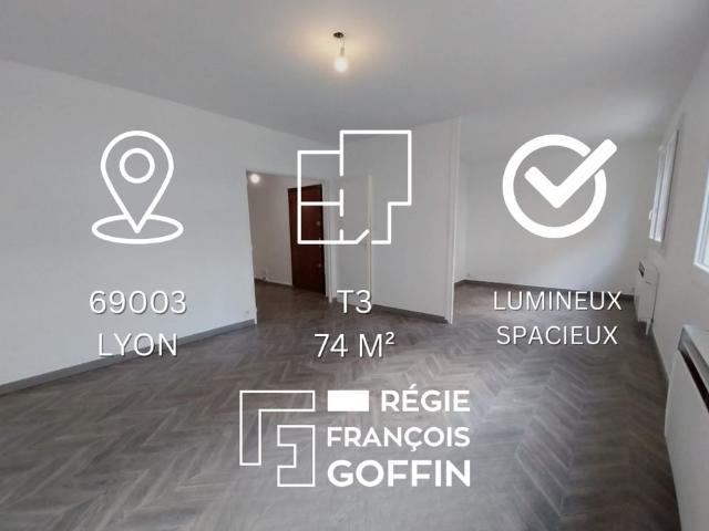 25 RUE ROPOSTE 69003 LYON GRAND T3 RENOVE