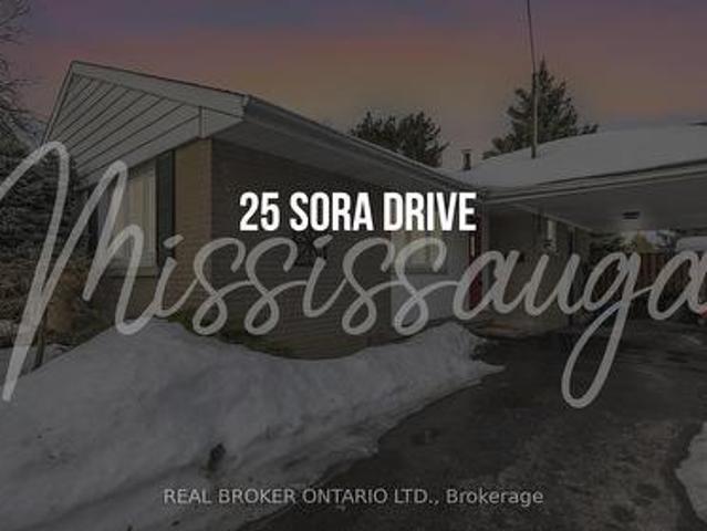 25 Sora Drive, Mississauga, ON, L5M 1B3 house for sale | Listing ID W11992 | Royal LePage