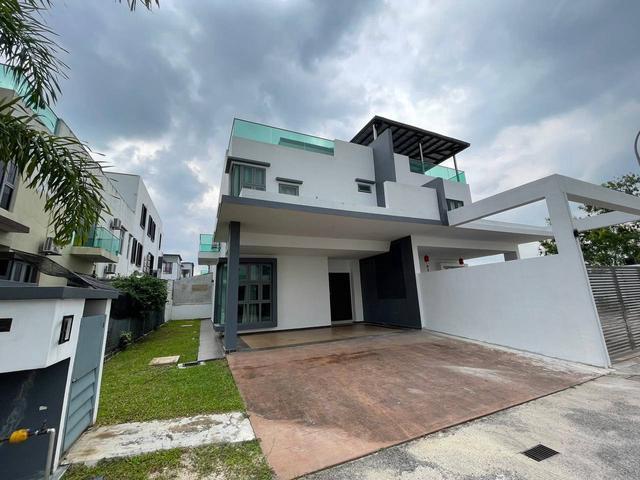 Skudai 2 Storey Cluster House Taman Nusa Bestari Fully Furnished GG