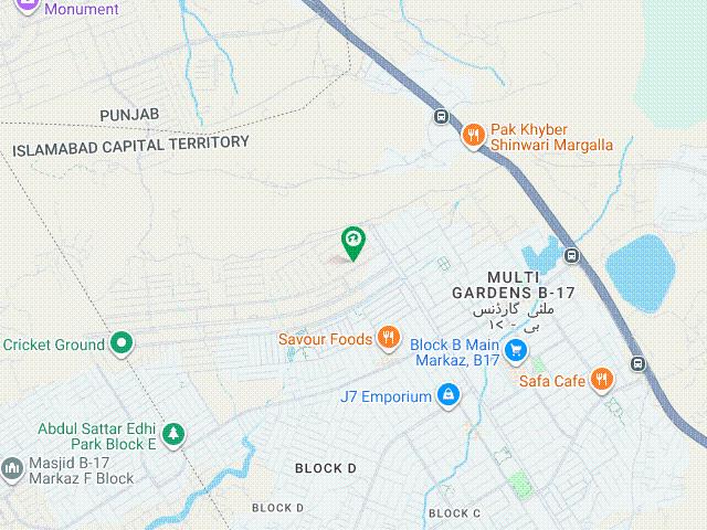 25x50 5Marla 60ft Road Residential Plot Available for Sale in Block A Faisal Margalla City