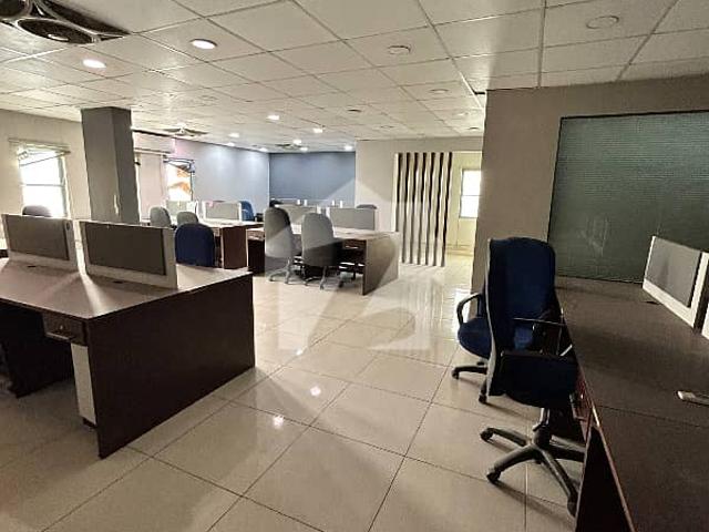 2600 Square Feet Furnished Office For Rent Main Road Location Gulshan Iqbal Block 6