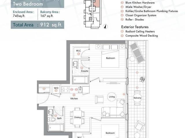2602 38 Widmer Street, Toronto | 1Beds/1Bath, Condo, $1,800/mo | Condos. Ca