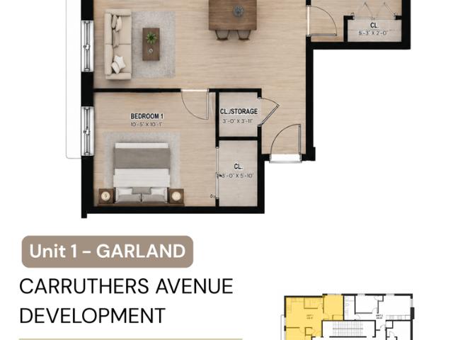 266 Carruthers Ave. 1 Bedroom Apartment for Rent at 266 Carruthers Ave, Ottawa, ON K1Y 1N9 Hintonburg