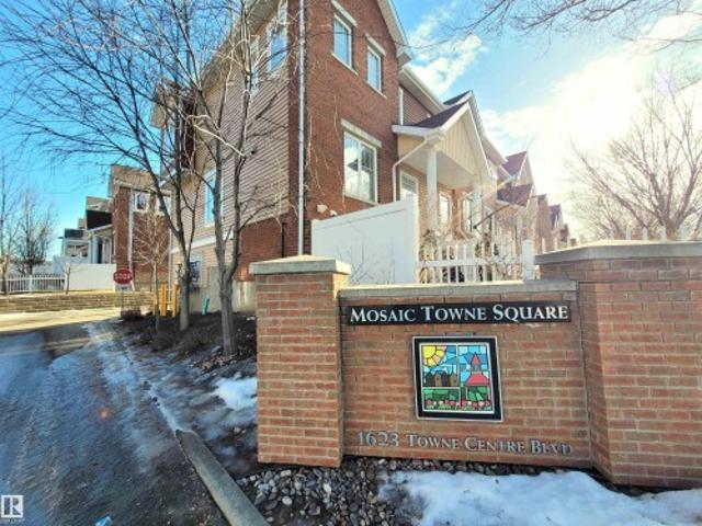 26 1623 Towne Centre Boulevard, Edmonton, AB, T6R 0S3 townhouse for sale | Listing ID E4473 | Royal LePage