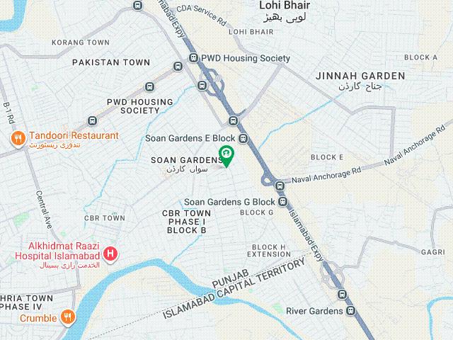 2700 Square Feet Shop In Beautiful Location Of Soan Garden For Rent