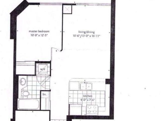 2710 60 Brian Harrison Way, Scarborough | 1+1Beds/1Bath, Condo, $2,300/mo | Condos. Ca
