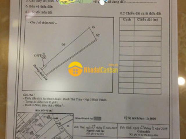 27235m2 đất vườn 2mt dt 818 có 400m2 thổ xã bình hòa nam, đức huệ giá 19 tỷ
