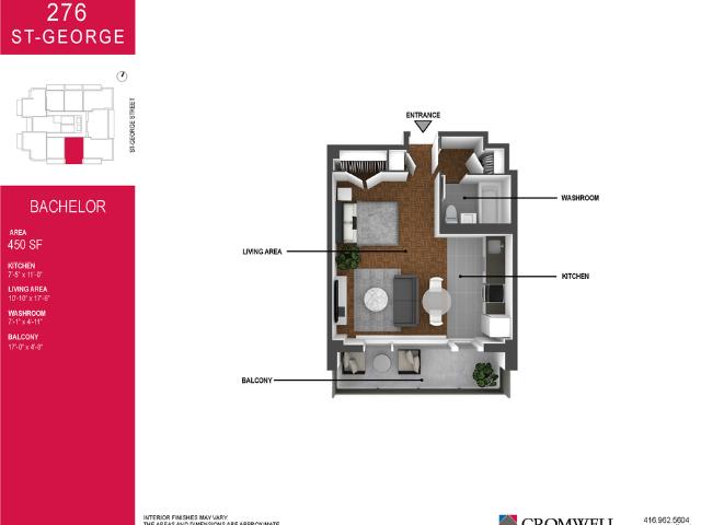 276 Rue St George Bachelor