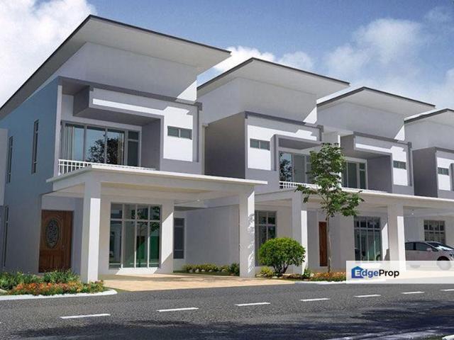 28 x 80 sq.ft Gated Guarded Double storey Bukit Gambir Muar Tangkak