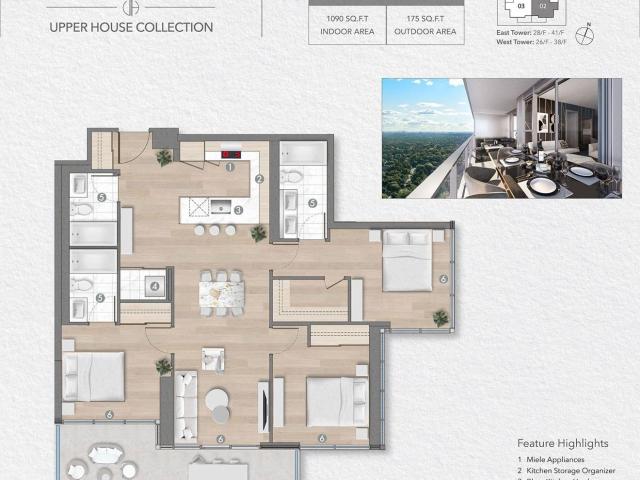 2902 95 Mcmahon Drive, North York | 3Beds/3Bath, Condo, $4,200/mo | Condos. Ca