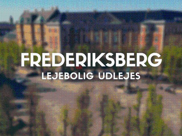 29 m2 lejlighed på Bülowsvej, Frederiksberg C, København