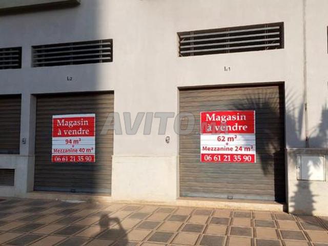 2 Magasins à SALA JADIDA titrés mitoyens