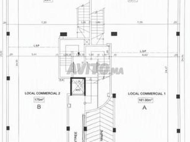 2 magasins adjacents à Aïn Sebaâ à vendre