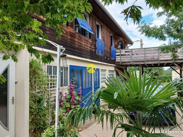 2 maisons et grands garages