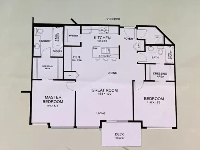 2 MASTER BEDROOM ENSUITE + DEN