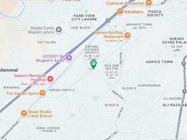 2 Marla Shop For Rent In Canal City Rail Town Lahore Rent Final 25000