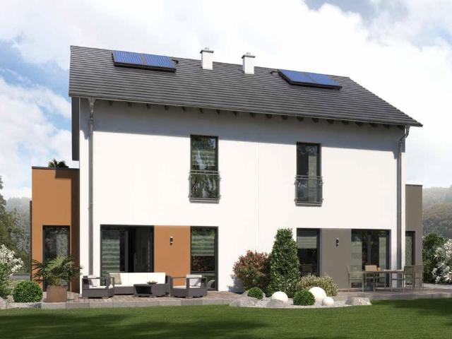 2 neue Doppelhaushälften