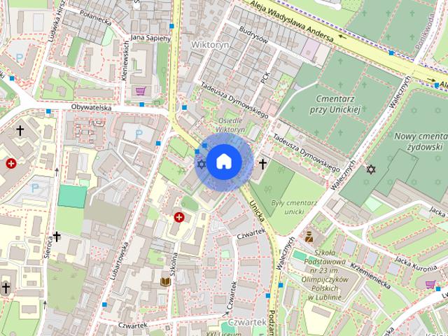 2 oddzilne pokoje Unicka Chodźki blisko Um centrum