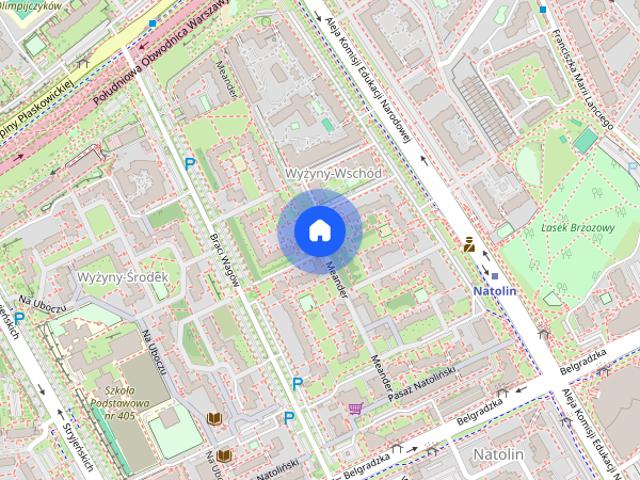 2 odzielne pok.45m2 po remoncie,metro Natolin