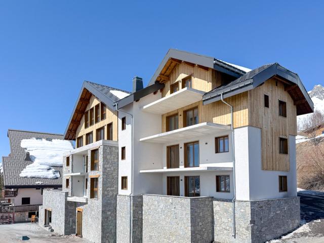 2 à 4 chambres, appartements sud facing à seulement 90 m des. m² Montaimont