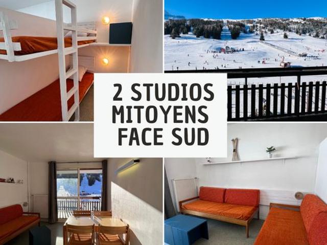 2 appartements mitoyens face sud le Bois d'Aurouze