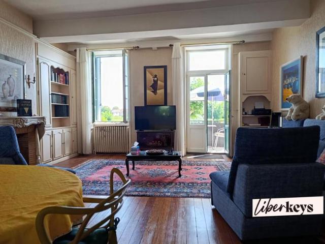 2 APPARTEMENTS STANDING MONO PROPRIÉTÉ 229,50 M² COMBLE AMÉNAGEABLE BALCONS GARAGE DOUBLE CAVES VUE QUAI DE SAÔNE