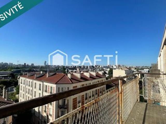 2 balcons et RER C à 3 min à pied