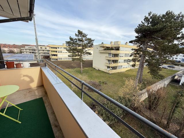 2 balcons pour profiter de la quiétude du quartier