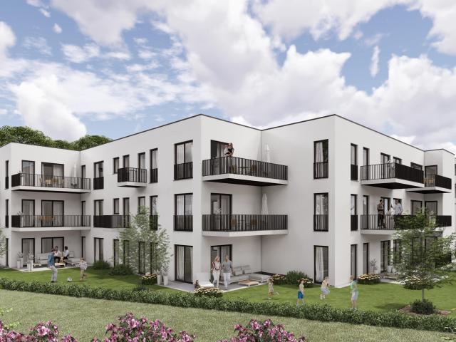 2. Bauabschnitt: Wohnen über den Dächern der Stadt Neubau von 21 attraktiven Eigentumswohnungen