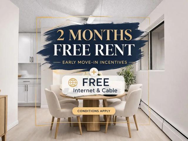 2 BED & 1 BATH APARTMENT, HEAT, WATER, INTERNET & CABLE INCLUDED! CALL NOW!