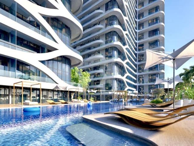 2 Bed with Private Pool, Huge Kitchen & Big Balcony | Gold Crest Tower 2 HMR Waterfront