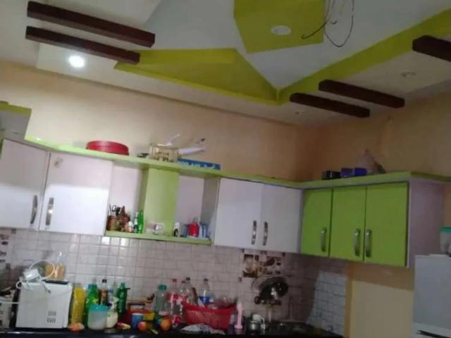 2 bed dd 2nd floor flat available for rent in block H near food street Karachi Haidery ID 38822