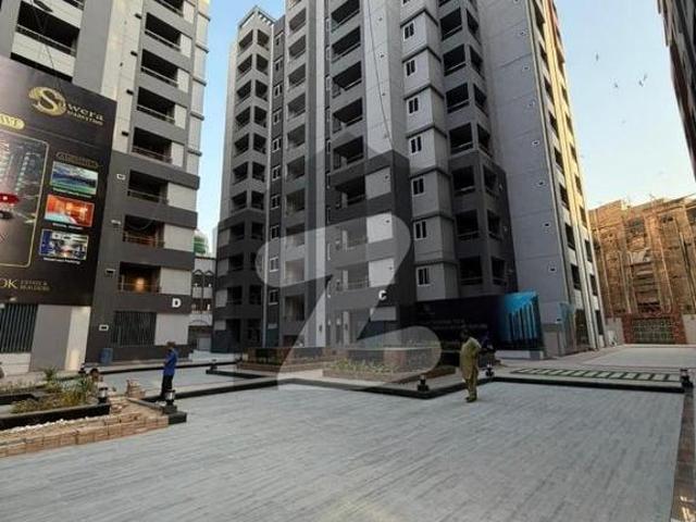 2 Bed DD Available For RENT In SAWERA ENCLAVE Near Dow Hospital Karachi Gulistan e Jauhar Block 7