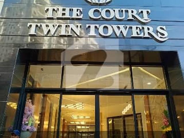2 Bed DD Brand New Flat For Rent In THE COURT TWIN TOWER Gulshan E Iqbal 10A Karachi