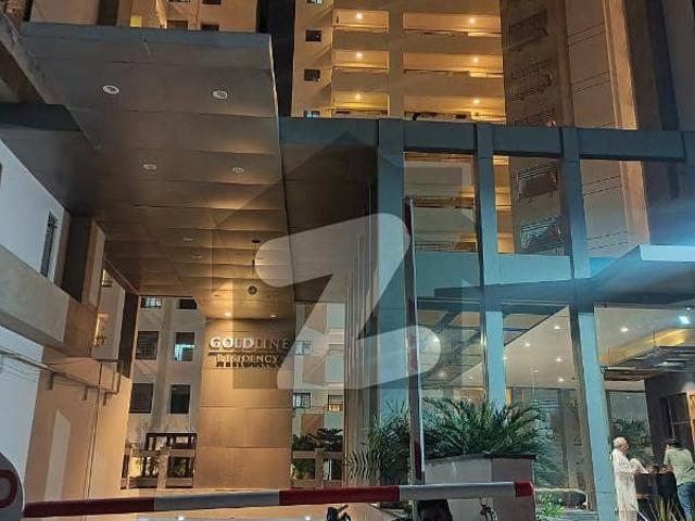 2 Bed DD Flat For Sale in Goldline Residency Gulistan E Jauhar Block 16A