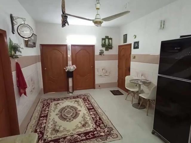2 bed drawing dining separate lounge fully renovated flat for sale Karachi North Nazimabad ID 62530