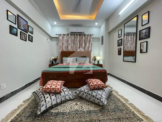 2 Bed Fully Furnished Apartment With DD For Rent In Capital Residencia E 11